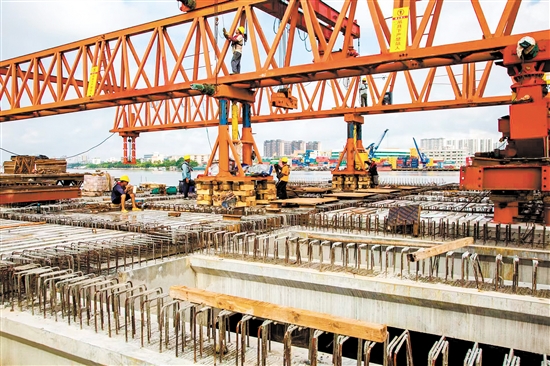 開平市三埠港搬遷項(xiàng)目建設(shè)有序推進(jìn)。