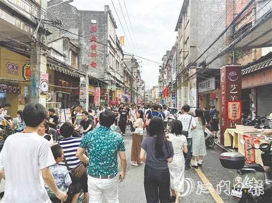 長堤歷史文化街區(qū)依然是旅游熱門目的地。