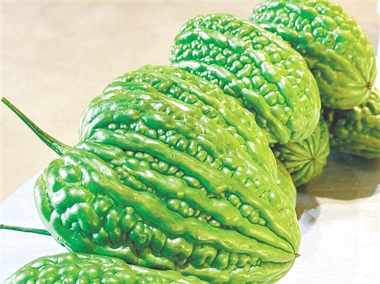 杜阮涼瓜“苦而不澀”。