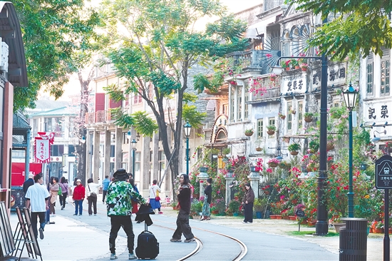 赤坎華僑古鎮(zhèn)建筑獨(dú)特，成為影視劇的取景地。