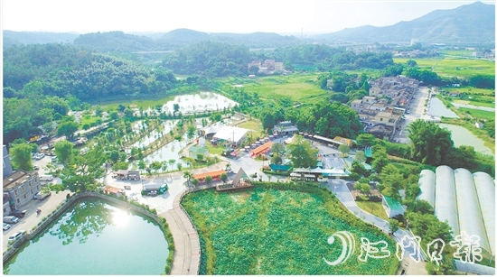 臺(tái)城街道依托“百千萬工程”，立足生態(tài)休閑旅游定位，推動(dòng)桂水村農(nóng)文旅商融合發(fā)展，培育壯大“賞花經(jīng)濟(jì)”和農(nóng)村集體經(jīng)濟(jì)。