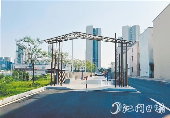 梅江村陳皮文化廣場(chǎng)改造完成，為村民們提供更好的休閑空間。