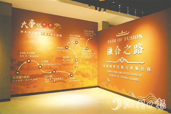 近年來(lái)，鶴山高質(zhì)量推進(jìn)村史館建設(shè)。圖為龍口鎮(zhèn)霄南鮮卑古村落文化館。