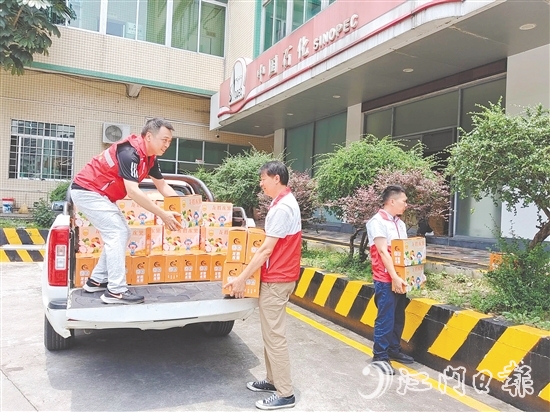 龍勝鎮(zhèn)將火龍果分批運(yùn)往蓬江、臺(tái)山、鶴山、恩平等地，一周內(nèi)售出1500余公斤，有效帶動(dòng)種植戶增收。