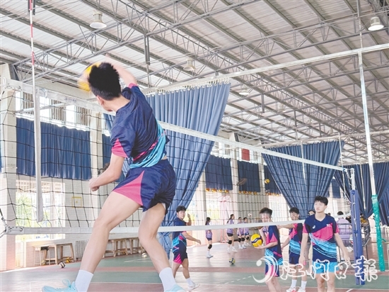 排球運動學校不斷為各級球隊輸送“新鮮血液”。