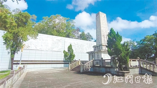 恩平革命烈士紀(jì)念碑已換新顏。