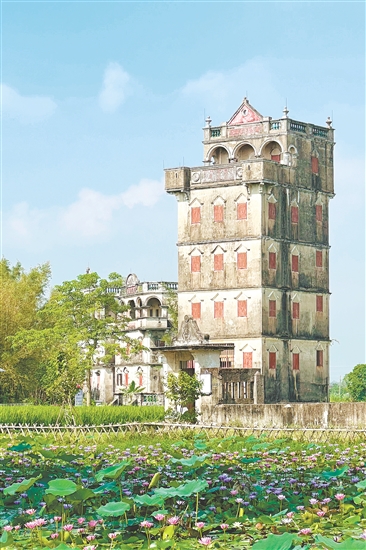 開平碉樓自力村景區(qū)。