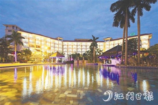 隨著天氣轉(zhuǎn)冷，恩平溫泉景區(qū)迎來旺季。