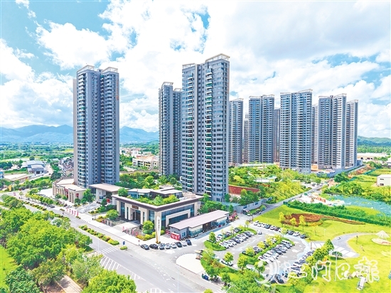 在西湖工業(yè)區(qū)“三舊”改造片區(qū)，一個現(xiàn)代化的高品質(zhì)新居住示范區(qū)正在崛起。