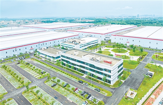 鶴山隆基綠能項(xiàng)目。