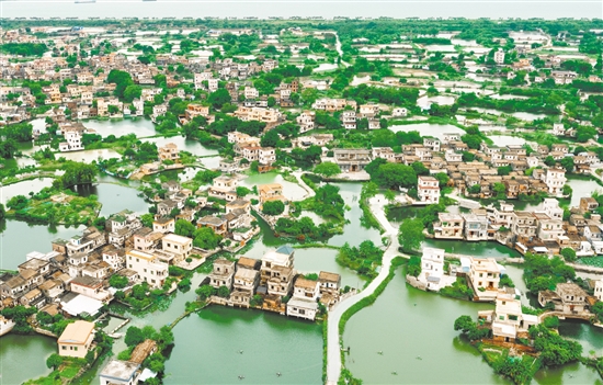 雙橋村統(tǒng)籌27個經(jīng)濟合作社的43公頃魚塘及耕地，試行“點狀供地”政策，采取“不征不轉(zhuǎn)”方式與央企華僑城集團合作開發(fā)古勞水鄉(xiāng)農(nóng)旅項目，帶動村集體增收約300萬元。