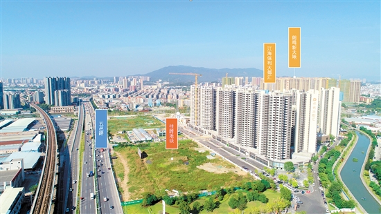 江海14號地實景圖。