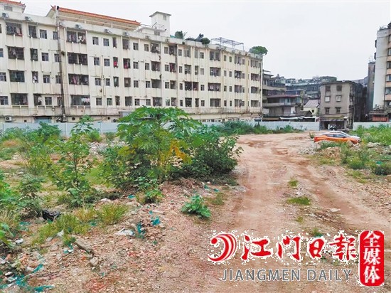 會城詩書街舊改地塊實(shí)拍圖。