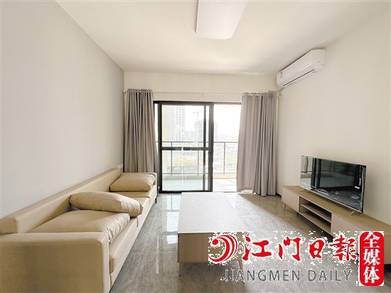 華庭公寓108平方米戶型樣板房。