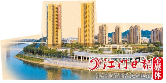 江門二沙島擁有優(yōu)美的江景。