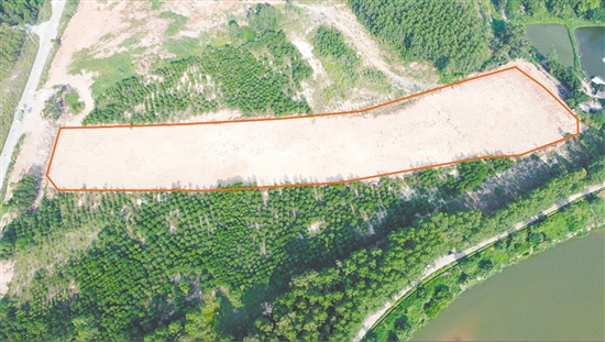 江門市JCR2025-96（鶴山26）號地位于址山鎮(zhèn)馬鞍山開發(fā)區(qū)。