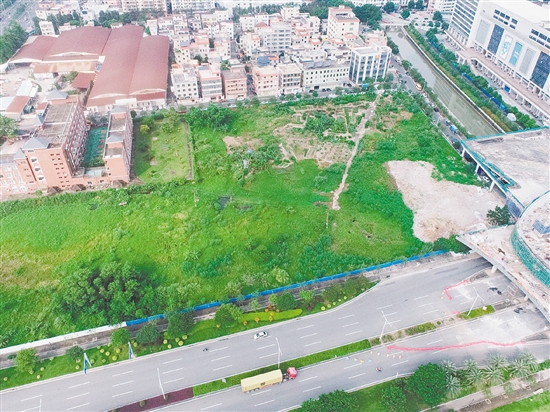 江門市JCR2025-130（江海15）號地實景圖。