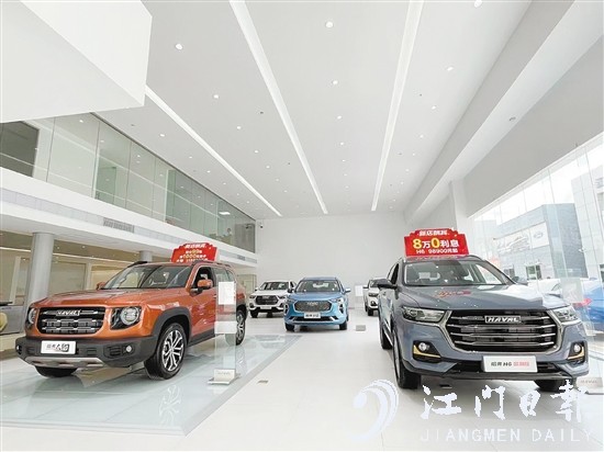 哈弗江門利宏4S店寬敞明亮。