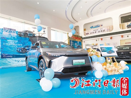 一汽豐田bZ4X外觀動感十足。