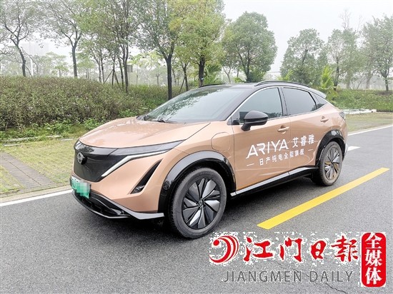 ARIYA的外觀動(dòng)感十足。