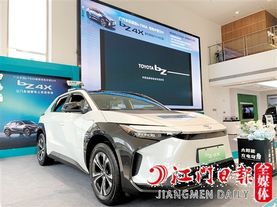 bZ4X外觀霸氣十足。