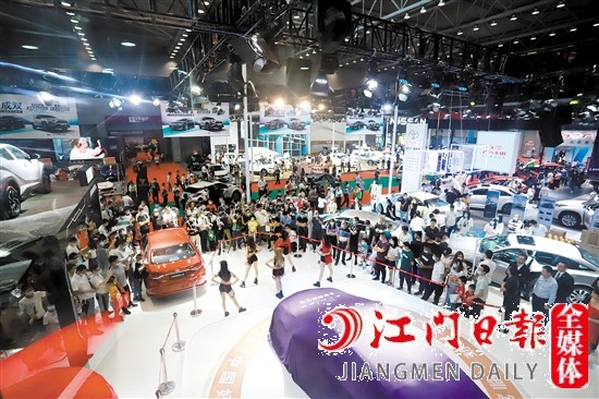 2021年“五一”車展現(xiàn)場(chǎng)。